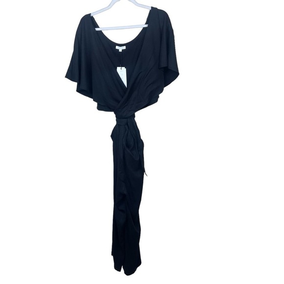 Vetta The Cape Jumpsuit Black 4 - Picture 4 of 9